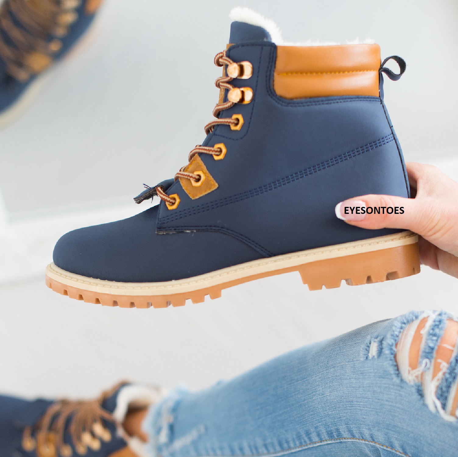 Enemy Territory Dark Maroon Women's Padded Winter Boot main image 0